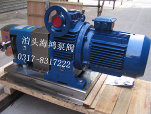 3-2RP食品级凸轮转子泵